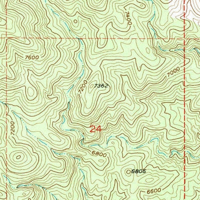 Phantom Canyon, CO (1954, 24000-Scale) Map by United States Geological ...