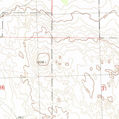 United States Geological Survey Phantom Lake, SD (1981, 25000-Scale) digital map