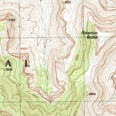 United States Geological Survey Phantom Ranch, AZ (1988, 24000-Scale) digital map