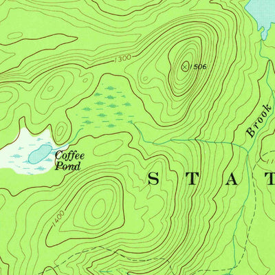 United States Geological Survey Pharaoh Mountain, NY (1973, 24000-Scale) digital map