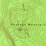 United States Geological Survey Pharaoh Mountain, NY (1973, 24000-Scale) digital map