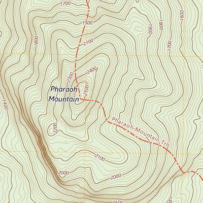 United States Geological Survey Pharaoh Mountain, NY (2023, 24000-Scale) digital map
