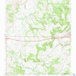 United States Geological Survey Pharoah, OK (1967, 24000-Scale) digital map