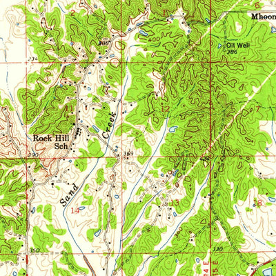 United States Geological Survey Pheba, MS (1959, 62500-Scale) digital map