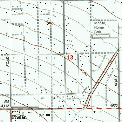 United States Geological Survey Phelan, CA (1996, 24000-Scale) digital map