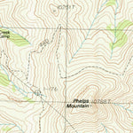 United States Geological Survey Phelps Mountain, WY (1987, 24000-Scale) digital map