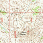 United States Geological Survey Phelps Mountain, WY (1991, 24000-Scale) digital map
