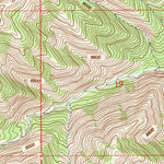 United States Geological Survey Phelps Mountain, WY (1991, 24000-Scale) digital map
