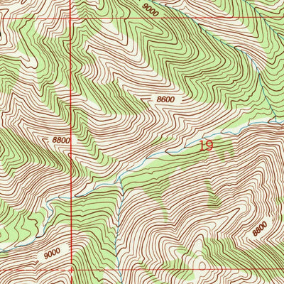 United States Geological Survey Phelps Mountain, WY (1991, 24000-Scale) digital map
