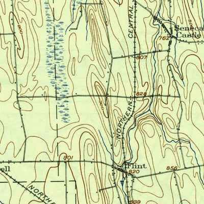 United States Geological Survey Phelps, NY (1902, 62500-Scale) digital map