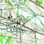 United States Geological Survey Phelps, NY (1953, 24000-Scale) digital map