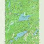 United States Geological Survey Phelps, WI-MI (1956, 62500-Scale) digital map