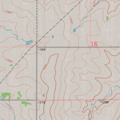 United States Geological Survey Phenis Creek, KS (1973, 24000-Scale) digital map