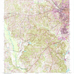 United States Geological Survey Phenix City, AL (1955, 24000-Scale) digital map