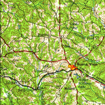 United States Geological Survey Phenix City, AL-GA (1958, 250000-Scale) digital map