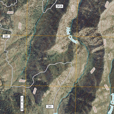 United States Geological Survey Phifer Creek, ID (2011, 24000-Scale) digital map