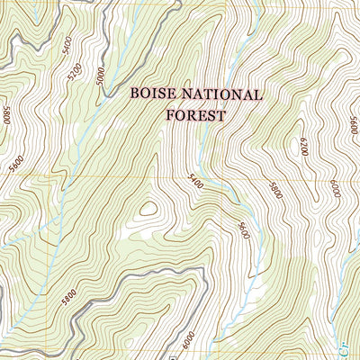 United States Geological Survey Phifer Creek, ID (2020, 24000-Scale) digital map