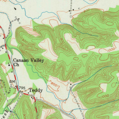 United States Geological Survey Phil, KY (1953, 24000-Scale) digital map