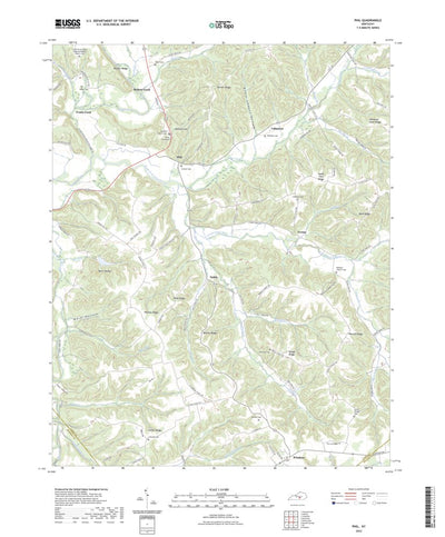United States Geological Survey Phil, KY (2022, 24000-Scale) digital map