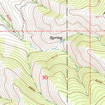 United States Geological Survey Phil Pico Mountain, UT-WY (1963, 24000-Scale) digital map