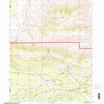 United States Geological Survey Phil Pico Mountain, UT-WY (1996, 24000-Scale) digital map
