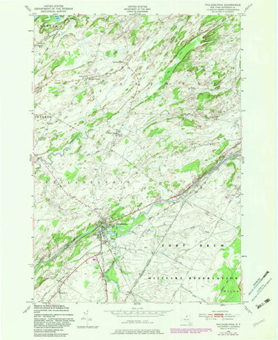 United States Geological Survey Philadelphia, NY (1949, 24000-Scale) digital map