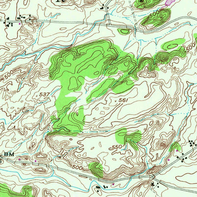 United States Geological Survey Philadelphia, NY (1949, 24000-Scale) digital map