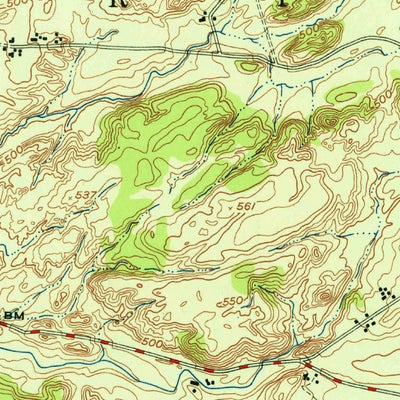 United States Geological Survey Philadelphia, NY (1951, 24000-Scale) digital map