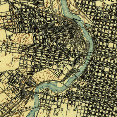 United States Geological Survey Philadelphia, PA-NJ (1898, 62500-Scale) digital map