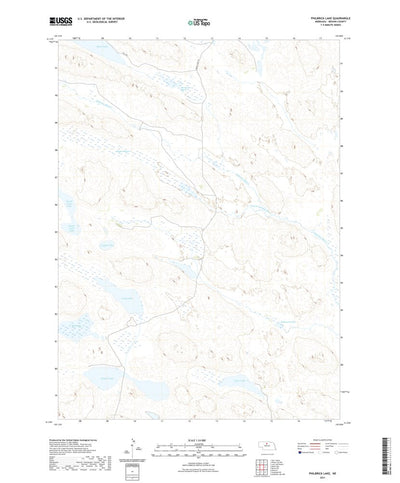 United States Geological Survey Philbrick Lake, NE (2021, 24000-Scale) digital map