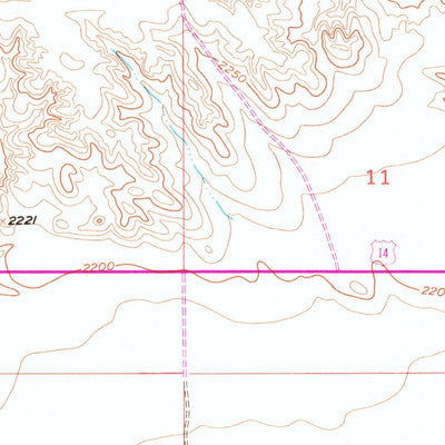 United States Geological Survey Philip SE, SD (1953, 24000-Scale) digital map