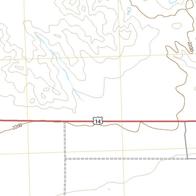 United States Geological Survey Philip SE, SD (2021, 24000-Scale) digital map