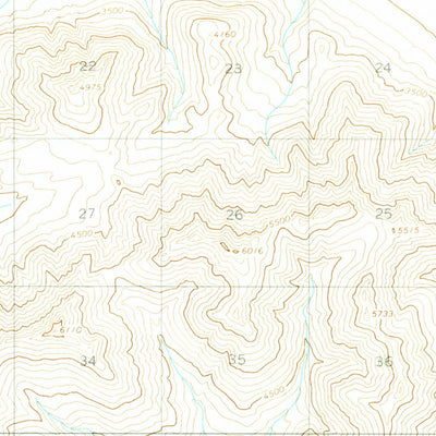United States Geological Survey Philip Smith Mountains A-2, AK (1971, 63360-Scale) digital map