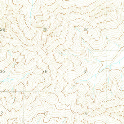 United States Geological Survey Philip Smith Mountains A-2, AK (1971, 63360-Scale) digital map