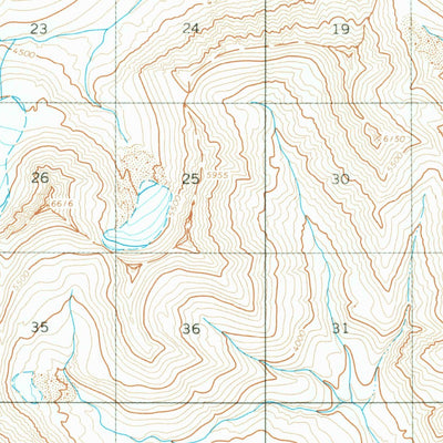 United States Geological Survey Philip Smith Mountains A-5, AK (1971, 63360-Scale) digital map