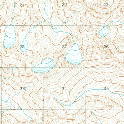 United States Geological Survey Philip Smith Mountains A-5, AK (1971, 63360-Scale) digital map