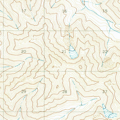 United States Geological Survey Philip Smith Mountains B-3, AK (1971, 63360-Scale) digital map
