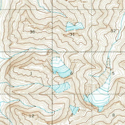 United States Geological Survey Philip Smith Mountains C-1, AK (1971, 63360-Scale) digital map