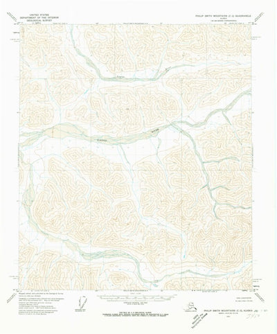 United States Geological Survey Philip Smith Mountains C-2, AK (1971, 63360-Scale) digital map