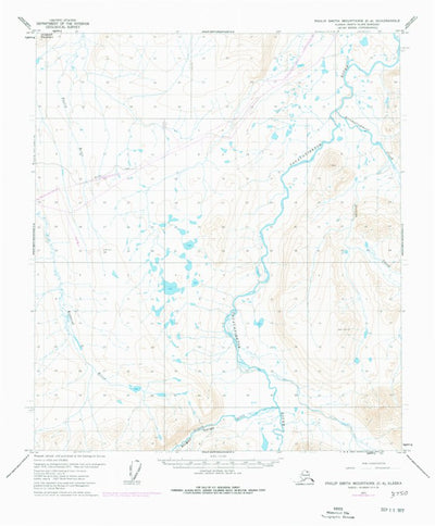 United States Geological Survey Philip Smith Mountains C-4, AK (1971, 63360-Scale) digital map