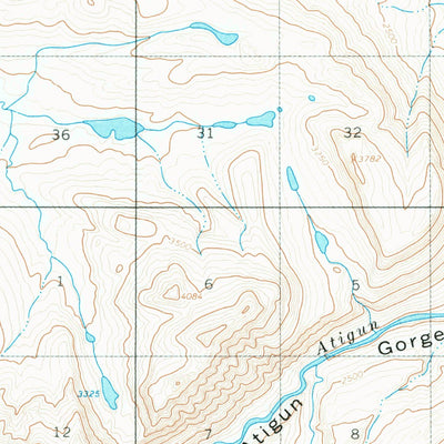 United States Geological Survey Philip Smith Mountains C-4, AK (1971, 63360-Scale) digital map