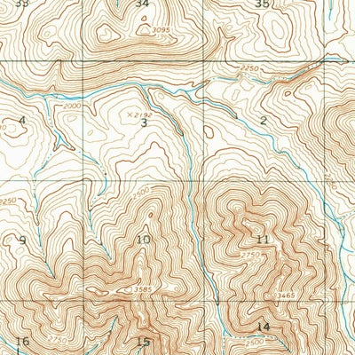 United States Geological Survey Philip Smith Mountains D-3, AK (1971, 63360-Scale) digital map