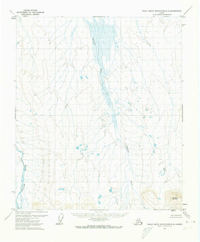United States Geological Survey Philip Smith Mountains D-5, AK (1971, 63360-Scale) digital map