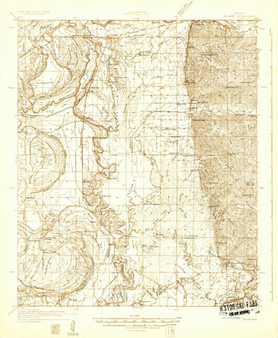United States Geological Survey Philipp, MS (1932, 48000-Scale) digital map