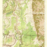 United States Geological Survey Philipp, MS (1935, 62500-Scale) digital map