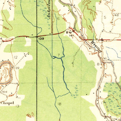 United States Geological Survey Philipp, MS (1935, 62500-Scale) digital map
