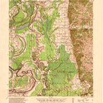 United States Geological Survey Philipp, MS (1939, 62500-Scale) digital map