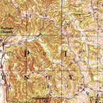 United States Geological Survey Philipp, MS (1957, 62500-Scale) digital map