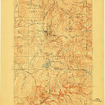 United States Geological Survey Philipsburg, MT (1908, 125000-Scale) digital map