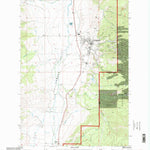 United States Geological Survey Philipsburg, MT (1996, 24000-Scale) digital map